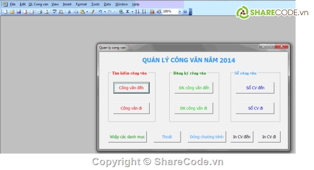 phần mềm quản lý công văn,phần mềm quản lý văn bản,chương trình quản lý công văn,Quản lý văn bản,CT Quản lý công văn